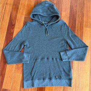 A&F Abercrombie & Fitch Men's  waffle Gray Hoodie Sweater Sweatshirt Size M